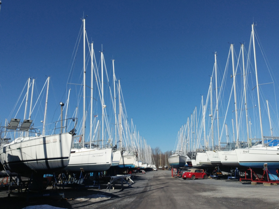 Entrepôt des bateaux