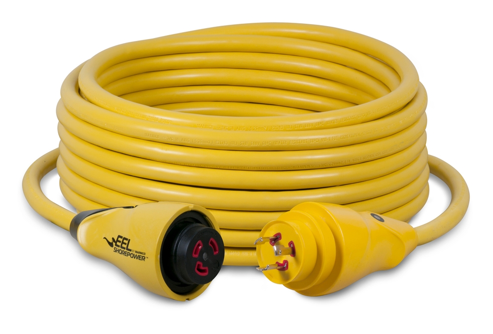EEL Cordset, 30A 110V, 50' -Marinco