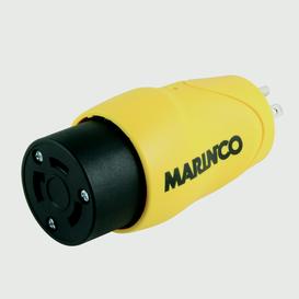 Adaptateur Droit-15Amp Male à 30 Amp Femele-Marinco