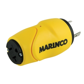 Adaptateur Droit-30 Amp Male à 15 Amp Femele -Marinco