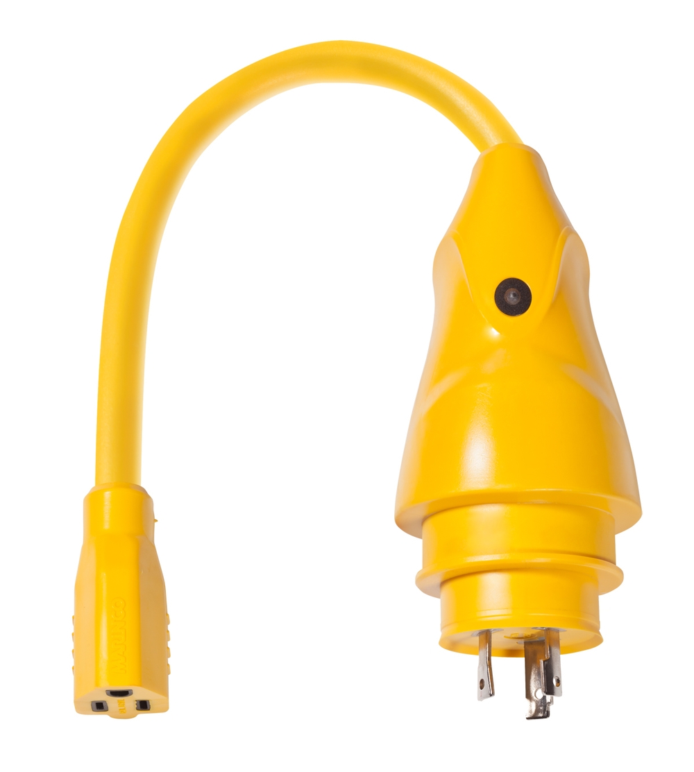 Adaptateur EEL-30 Amp Male à 15 Amp Femele-Marinco (P30-15)