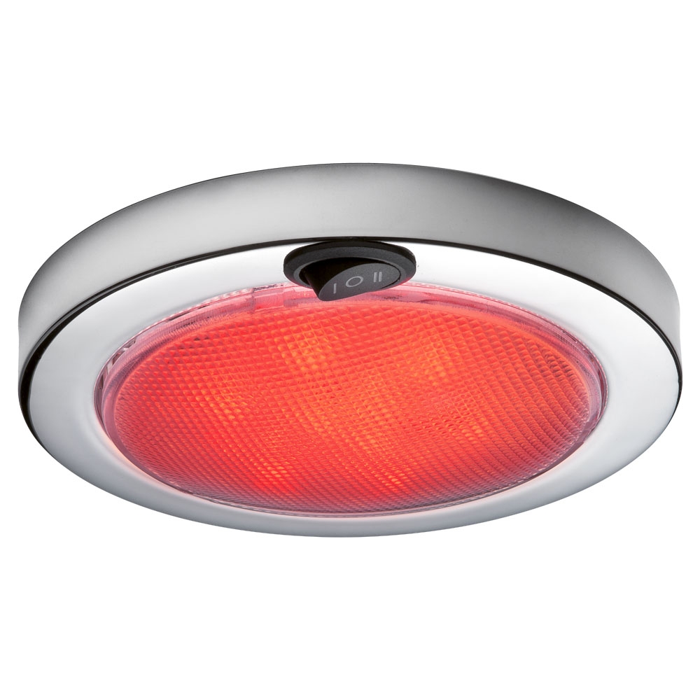 Colombo DEL Red & White Domelight-Aqua Signal