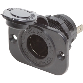 Blue Sea Dash Socket 12V DC with Watertight Cap (1011)