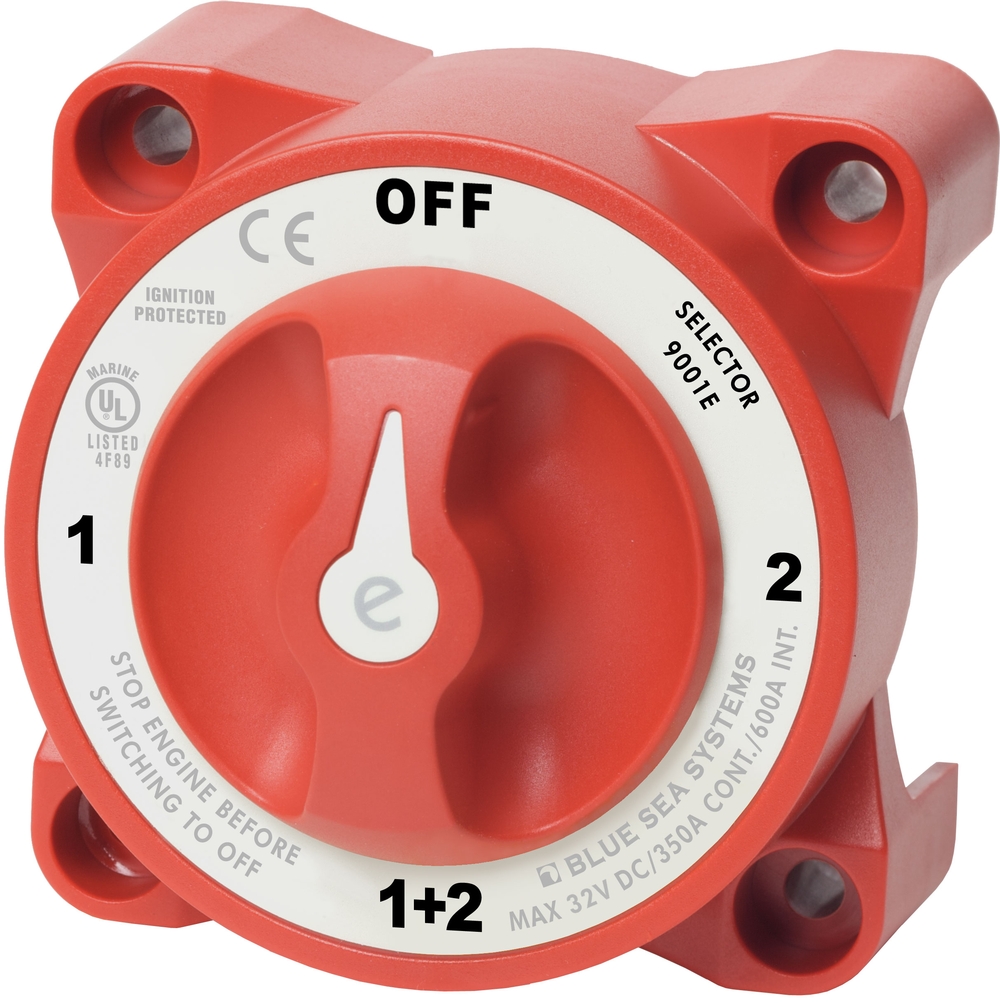 Blue Sea e-Series Selector Battery Switch (9001)