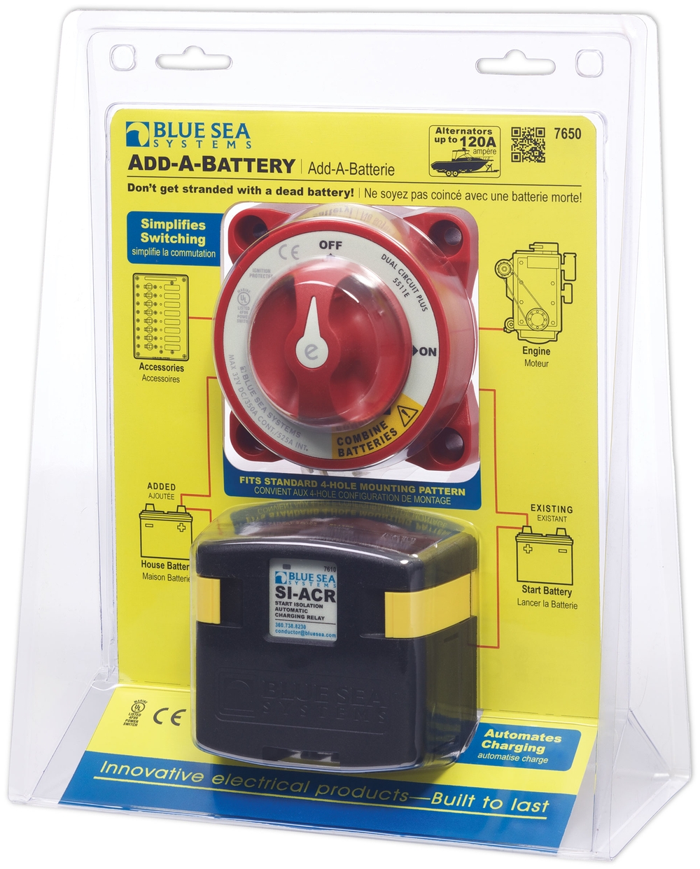 Blue Sea SIACR Automatic Charging Relay (7610) Products