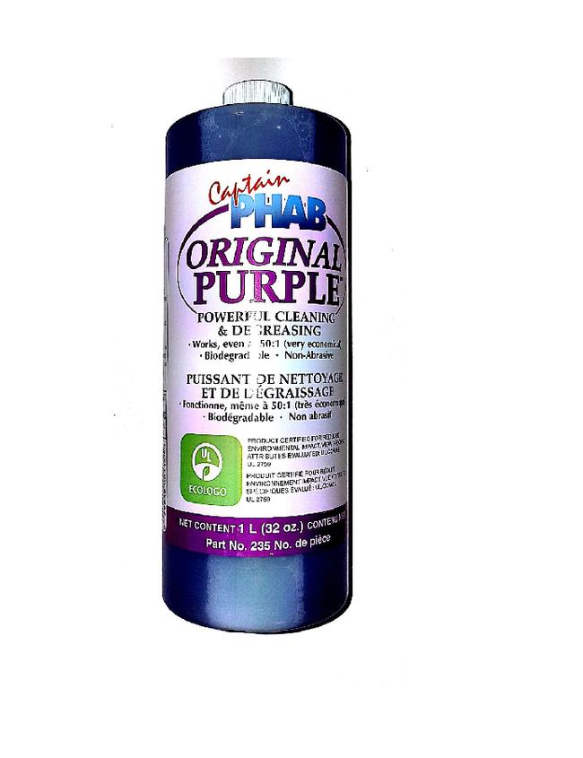 Captain Phab-Concentrated Purple Power Cleaner