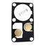 Top Valve Gasket for Jabsco Manual Toilet (29042-0000)