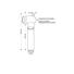 Push Button Cockpit Shower Head D151-Barka
