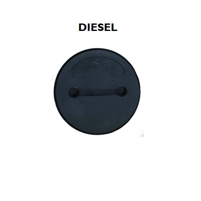 Bouchon noir de rechange pour Passe-Pont DIESEL-Perko (1270DPD99A)