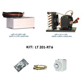 Ice Box Conversion Kit w/formed box- 12ft/cu-Nova Kool (LT201-RT6)
