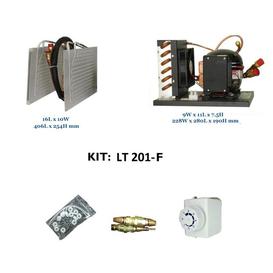 Ice Box Conversion Complete Kit w/3 plates- 12ft/cu-Nova Kool (LT201-F)
