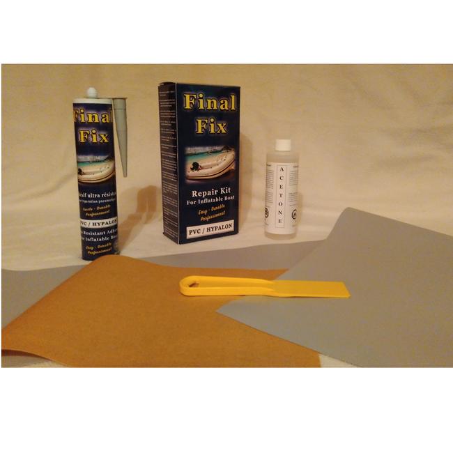 FINAL FIX- Kit de Réparation Pour Pneumatique- PVC ou Hypalon