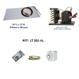 Ice Box Conversion Kit with single plate-14ft/cu-Nova Kool (LT201-FL)