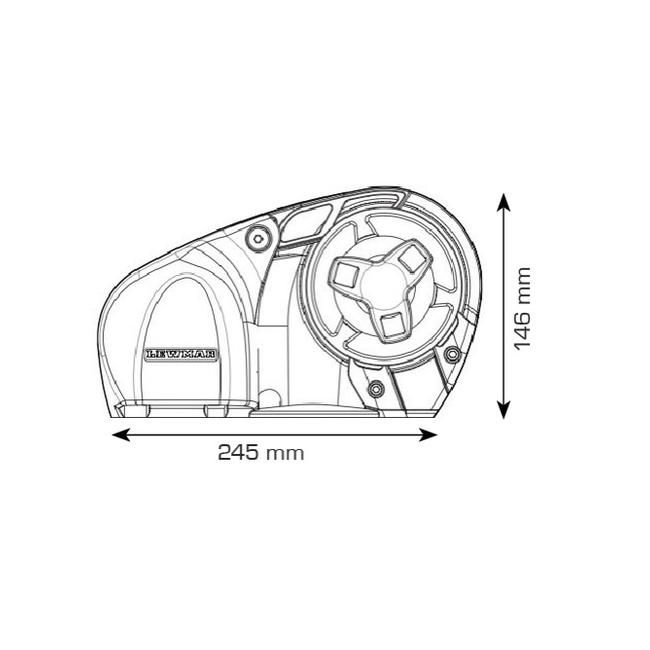 KIT Horizontal Windlass  Pro Serie 1000 (5/16