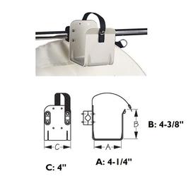 Rail Mount Horshoe Buoy Bracket- SeaDog (327135-1)