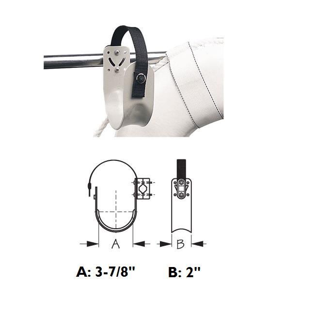 Rail Mount Ring Buoy Bracket- SeaDog (327130-1)