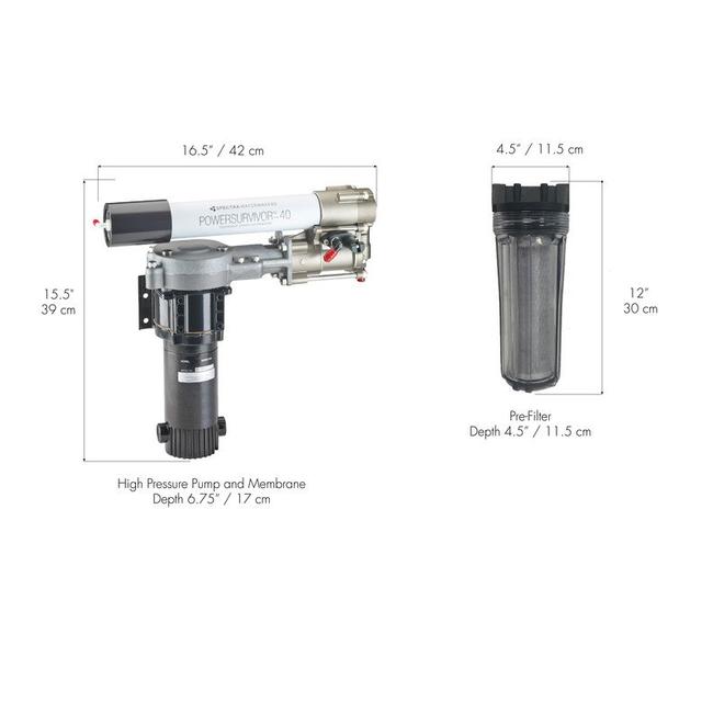POWERSURVIVOR 40E/12 V-Katadyn- Spectra Watermakers