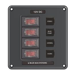 Blue Sea Water-Resistant Circuit Breaker Switch Panel (4320)
