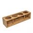 Four Drink and Binocular Teak Rack-Whitecap (62634)