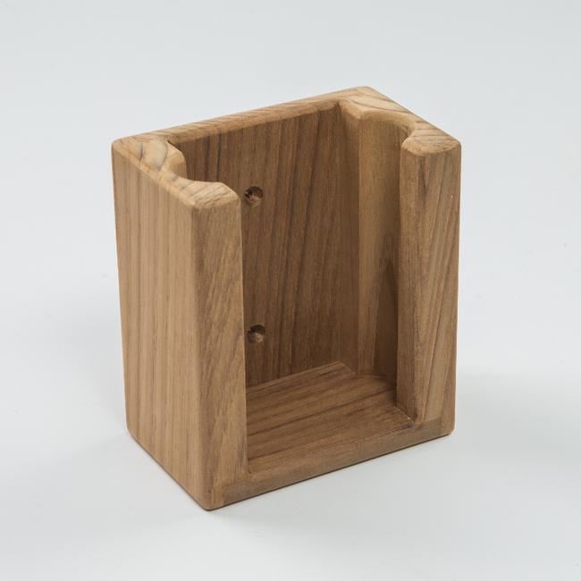 Liquid Soap Teak Holder-Whitecap (62316)