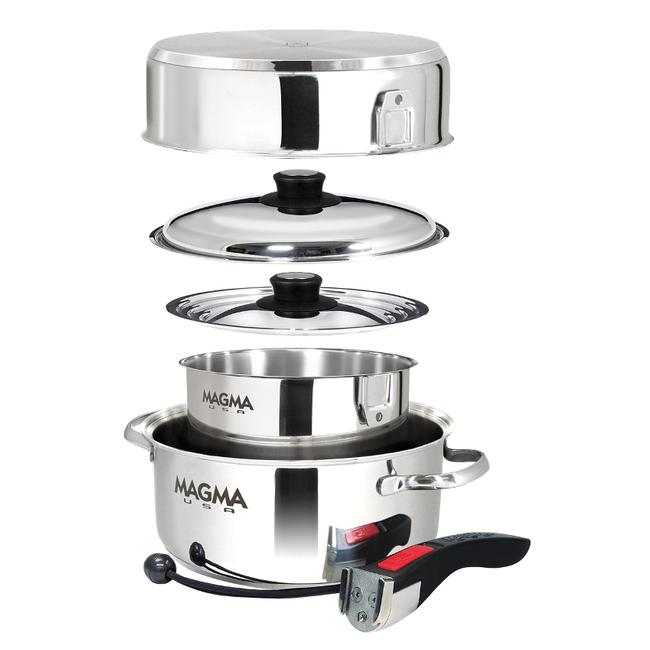 7PC SET NESTING INDUCTION COOKWARE-Magma (A10-362)