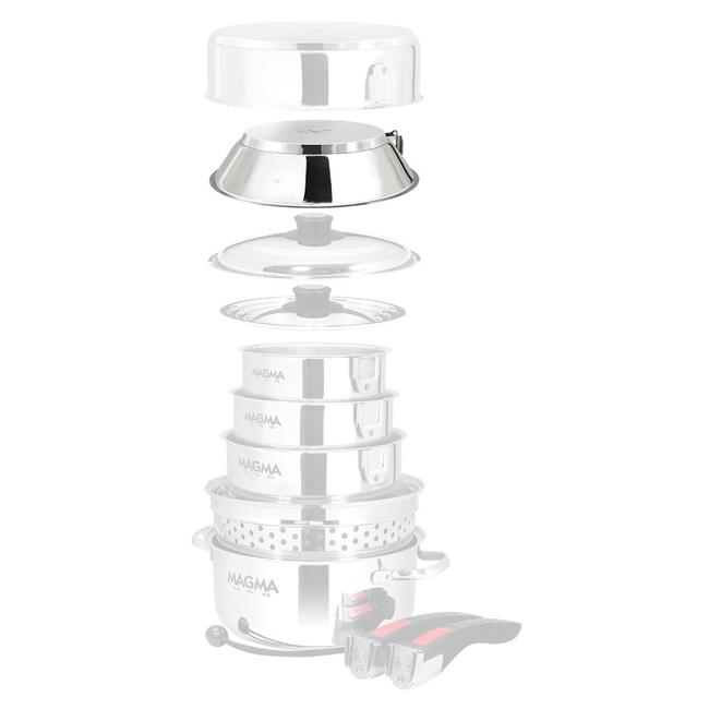 Stainless Steel induction Non-Stick Ceramica® Sauté Pan-Magma (A10-369-2-IND)