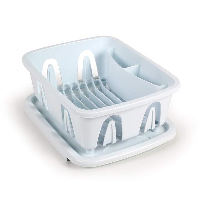 KINGRACK Égouttoir à Vaisselle Extensible, Pliable en Acier Inoxydable