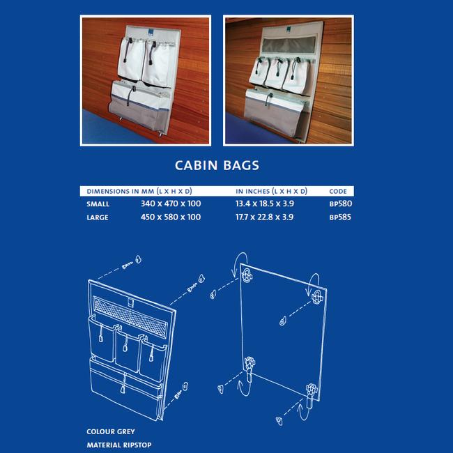 Sac pour la cabine Blue Performance (BP580-BP585)