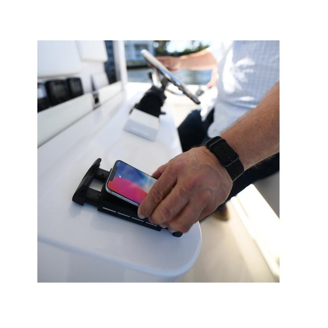 Poste de recharge sans fil 12/24V- ROKK (SC-CW-04E)
