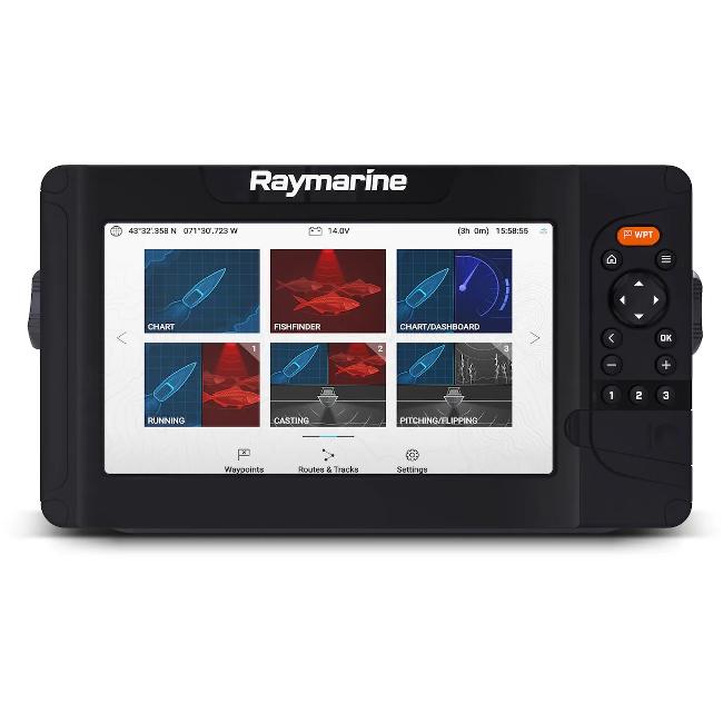 Traceur de cartes avec sondeur à canal unique Element S Raymarine (E70531-00-NAG)