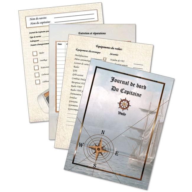 Journal De Bord Du Capitaine Bonny Berry Voilier Produits