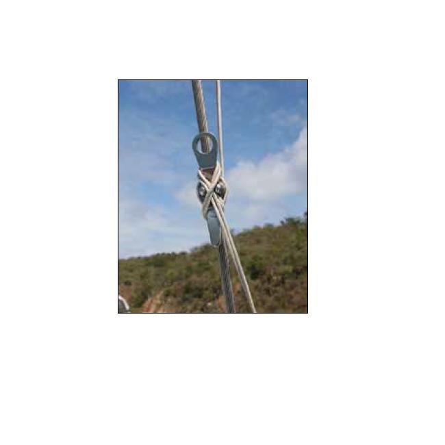 Taquet pour hauban en inox- CS Johnson (40-518)