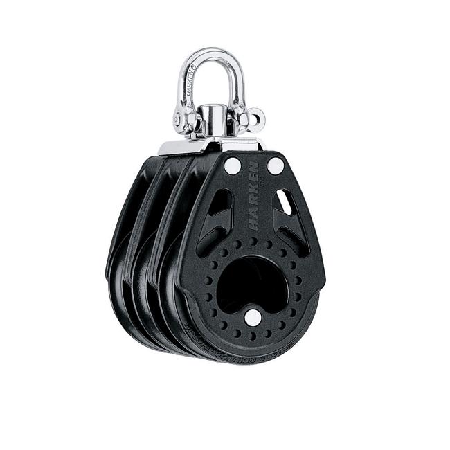 57mm -2-1/4 in Triple Carbo Block-Swivel- Harken (2604)