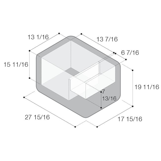 Glacière portative 55L (frigo et congélateur)-Vitrifrigo (VF55P)