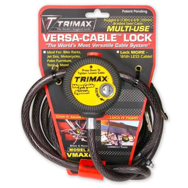 Multi-Use Versa-Cable Lock- Trimax (VMax6)