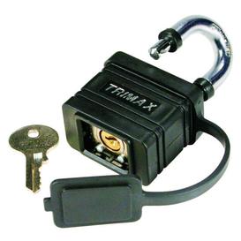 Dual Locking Weather Proof Solid Steel Lock-Trimax (TPW1125)
