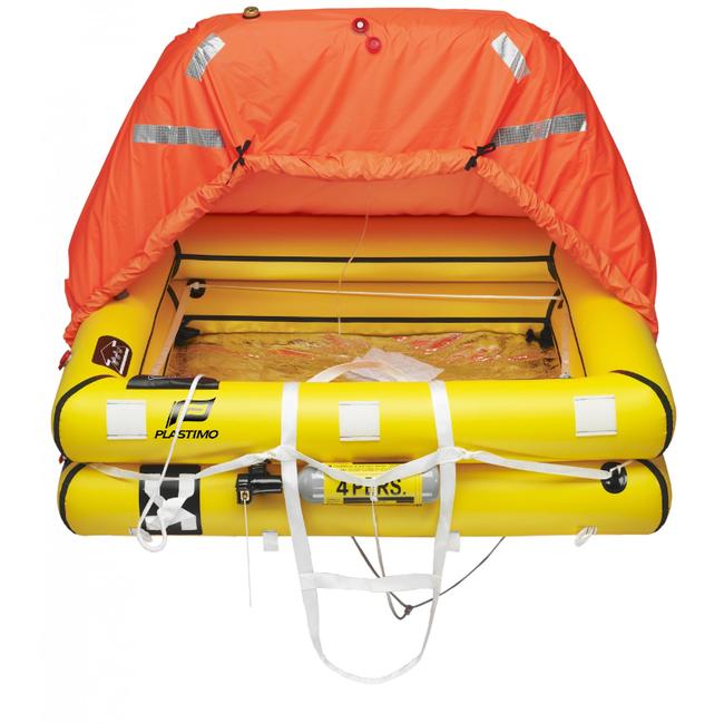 Radeau de survie Transocéan ISO 9650-1- Plastimo (-24h)