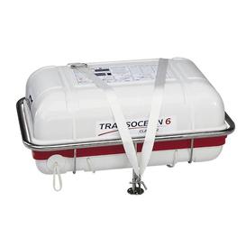 Deck Mount Liferaft craddle with straps-Plastimo