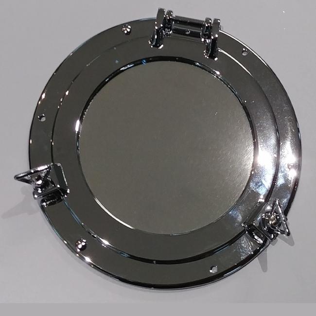 Mirror Port Hole,Chrome, 10in