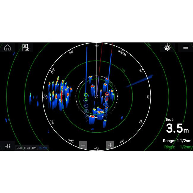 Radar Quantum 2, Q24D (18po),Doppler, sans câbles,Raymarine (E70498)