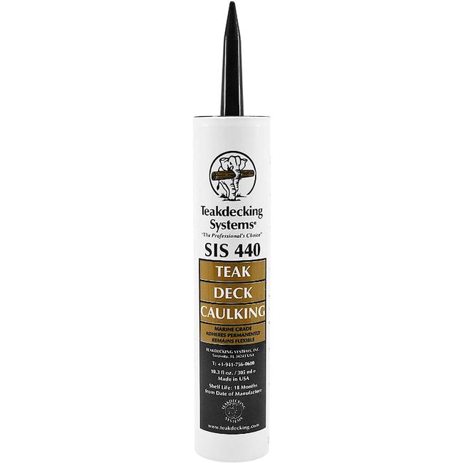 Teak Deck Caulking SIS 440 Black- Teakdecking Systems