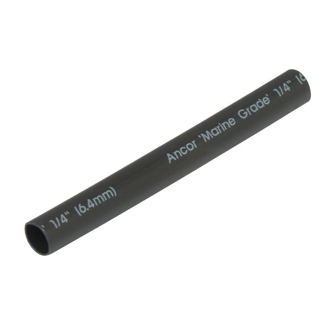 Tube rétrécissant à la chaleur 3po, Noir-Ancor (3pcs)