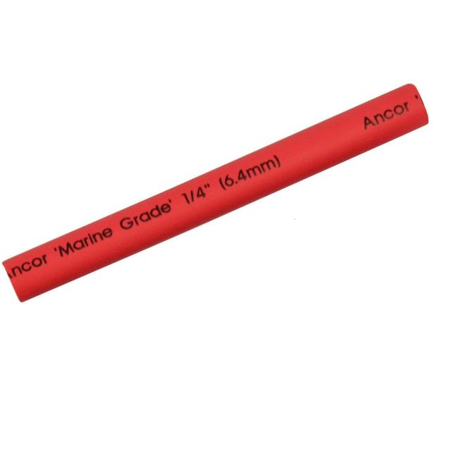 Heat Shrink Tubing 3in, RED-Ancor (3pc)