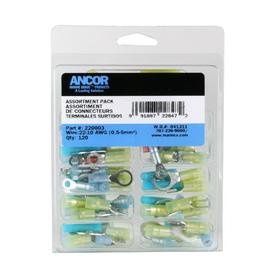 120 Piece Premium Electrical Connector Kit-Ancor (220003)