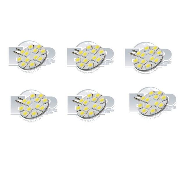 Ampoule halogène 12 DEL Blanc Froid (JC10)-Esp WattMobile (G4CW-12)