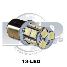 Ampoule halogène 13 DEL Blanc Chaud (#1142)-Esp WattMobile (BA15D-13)