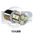 Ampoule halogène 13 DEL Blanc Chaud (#1142)-Esp WattMobile (BA15D-13)