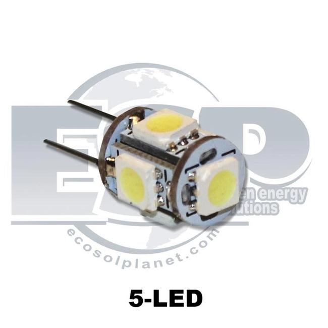 Halogen 360 degrees Replacement light-Warm White-Esp WattMobile(360G4-5W)
