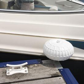 Inflatable dock wheel 12