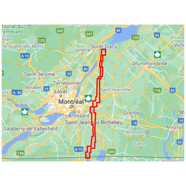 Atlas marin de Rivière Richelieu - Trak Maps (66)